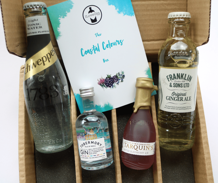 I Love Gin - March 2020: The Coastal Colours Box | All Subscription ...