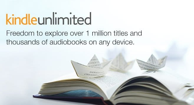 Amazon Kindle Unlimited - caja de suscripción de libros de prueba gratuita