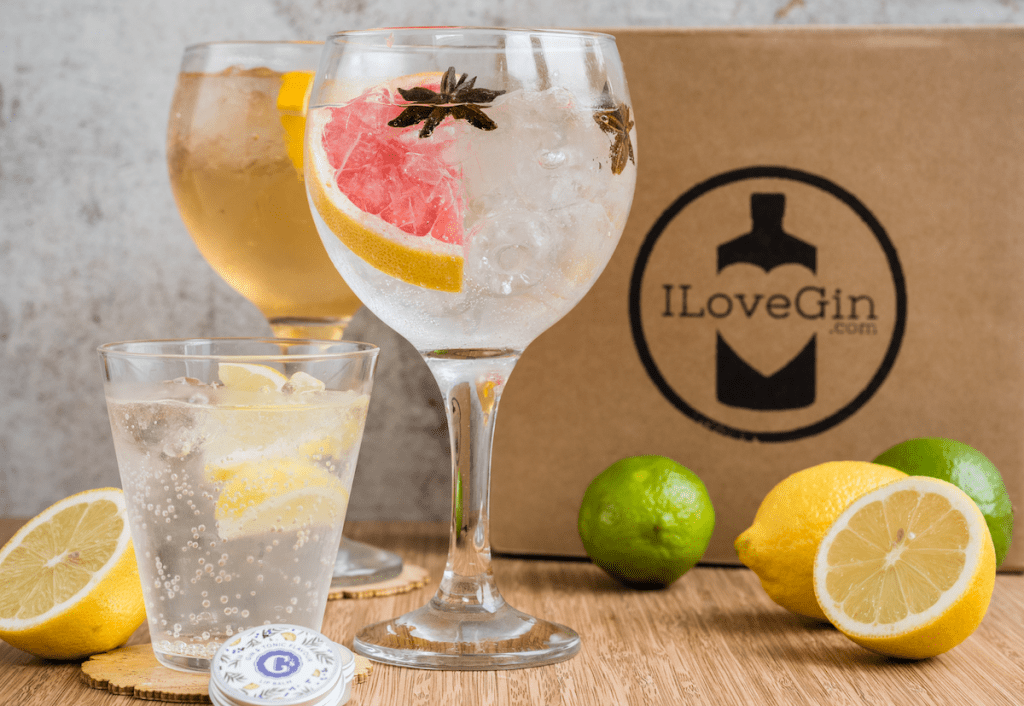 I Love Gin - caja de suscripción mensual de alcohol