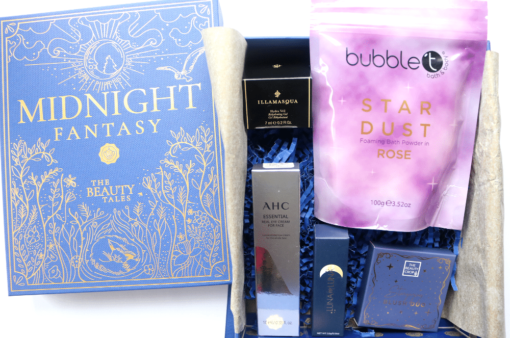 Glossybox October 2020 Midnight Fantasy The Beauty Tales