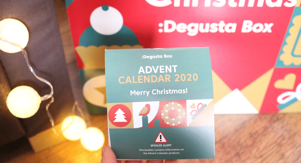 Degustabox Limited Edition Merry Christmas Advent Calendar 2020