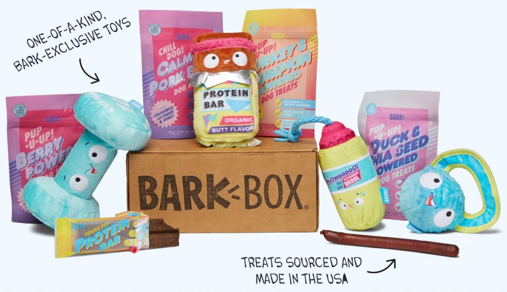 Barkbox (UK) Customized Box of themed toys and treats for your dog