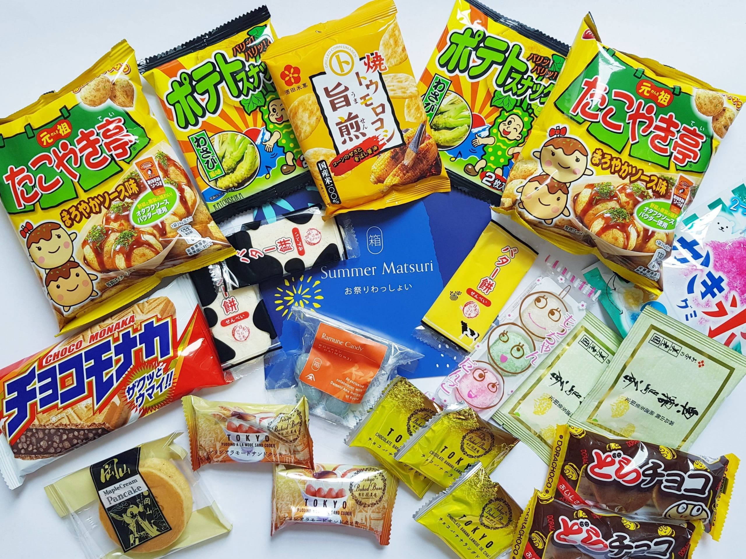 Bokksu: Discover Japan Through Snacks – Summer Matsuri August 2021 ...