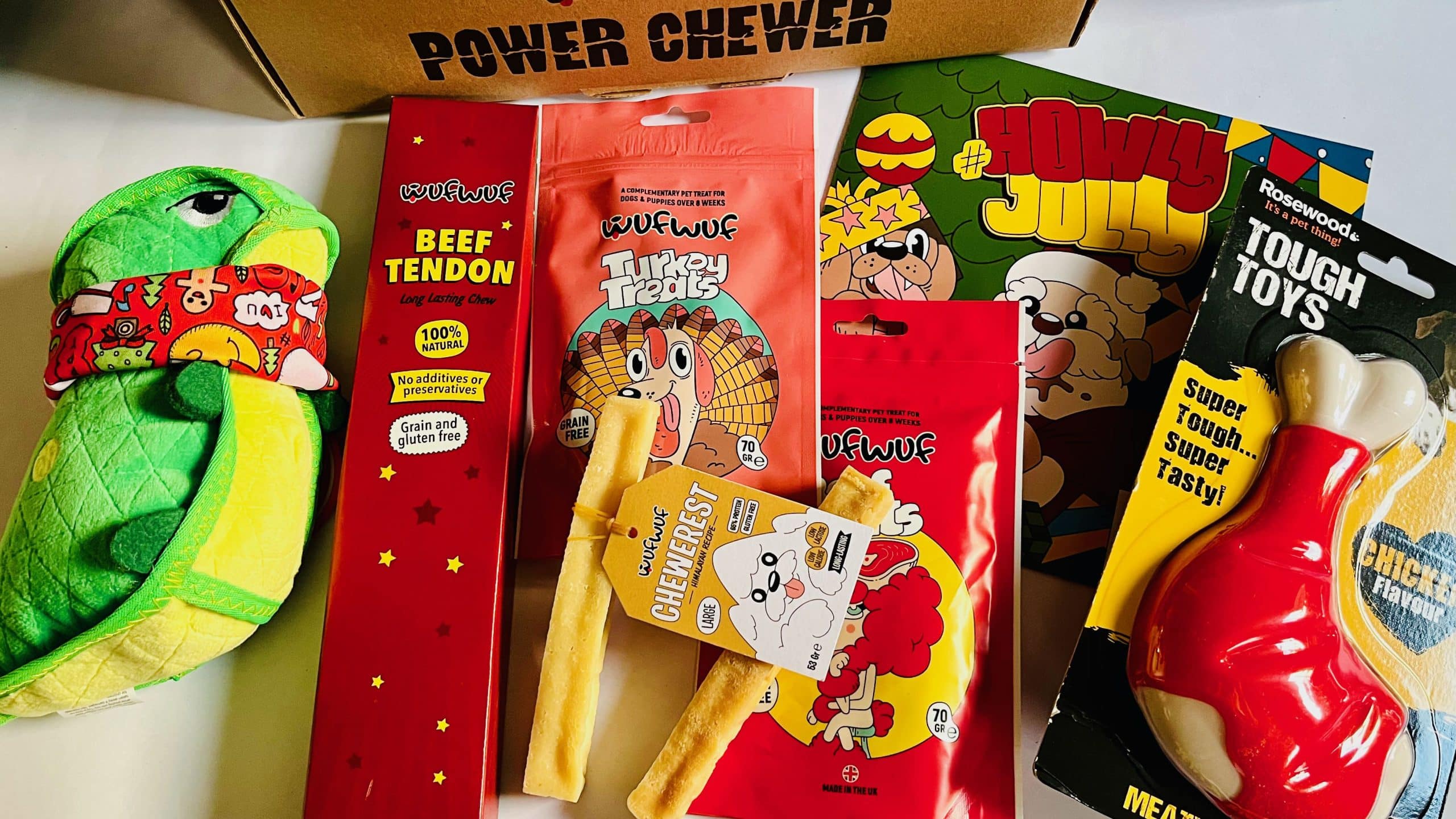 Power chewer dog sales box