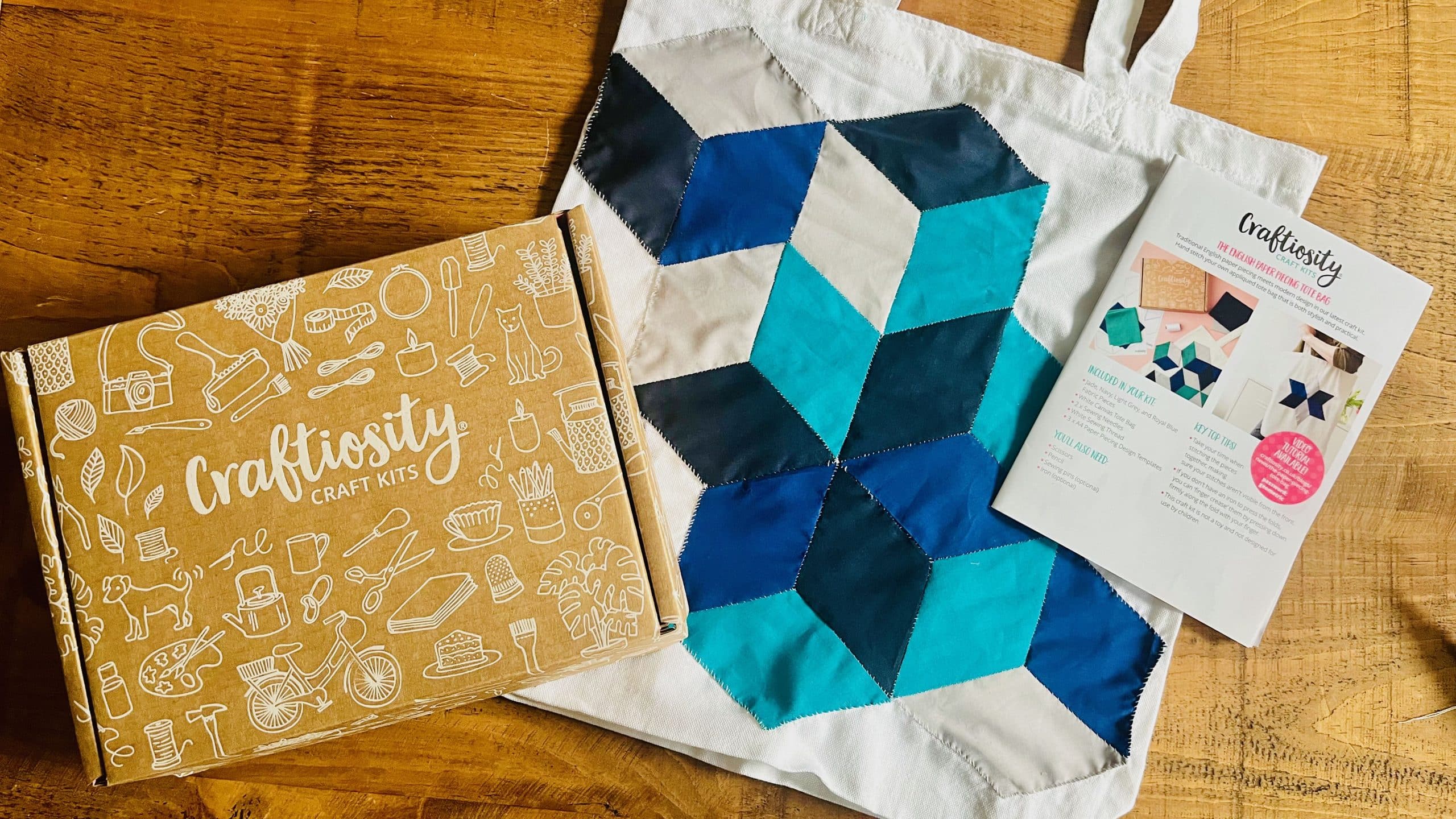 Craftiosity – The English Paper Piecing Tote Bag | All Subscription ...